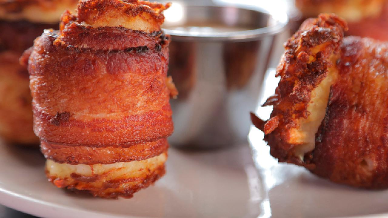 Bacon-Wrapped Tots