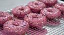 Huckleberry Doughnuts at Sidecar Doughnuts