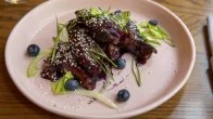 Blueberry BBQ Chicken Wings