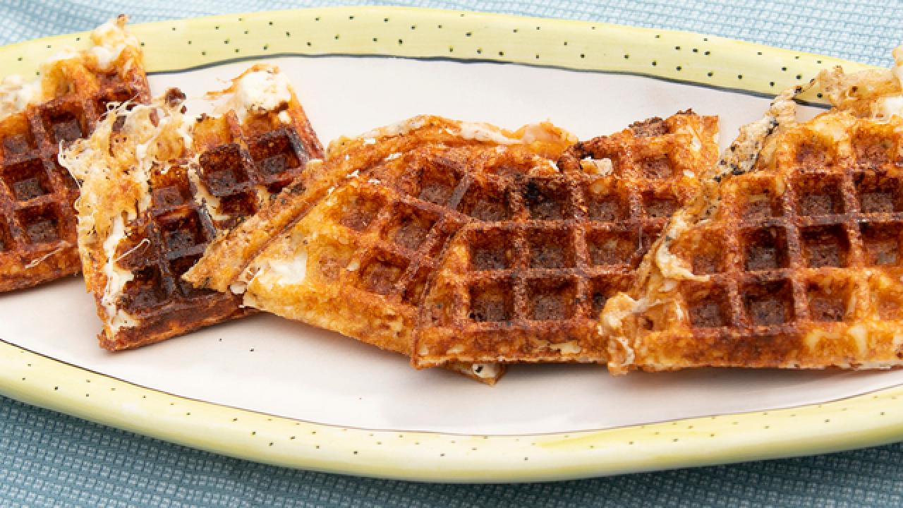 Feta Cheese Waffles