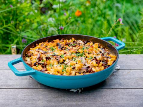 Marsala and Mushroom Pasta Bake