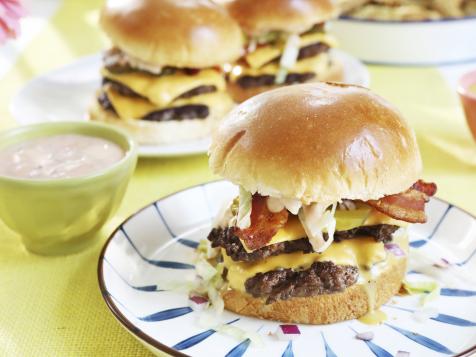 Smash Burgers with the Works