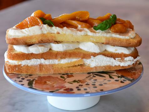 Brown Sugar Peach Icebox Cake
