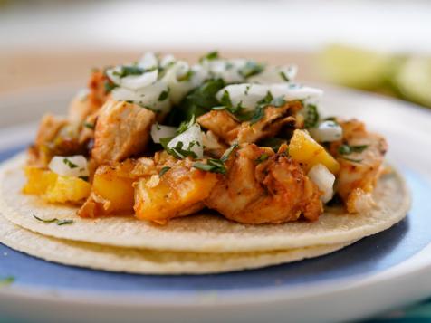 Sunny's Easy Chicken Taco Skewers