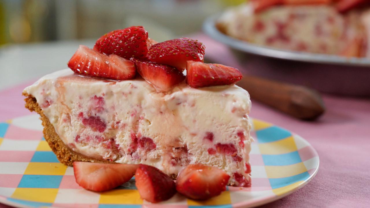Frozen Strawberry Pie