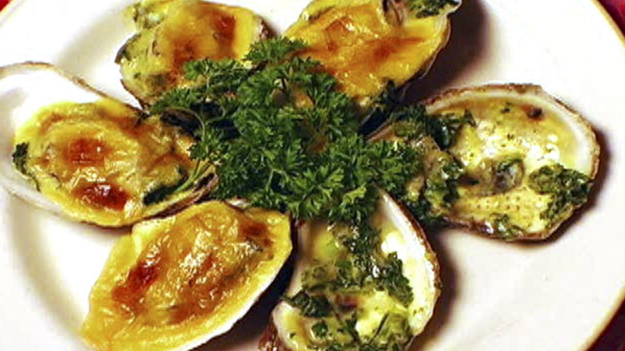 Oysters Rockefeller