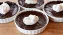 Dark Chocolate Brownie Puddings