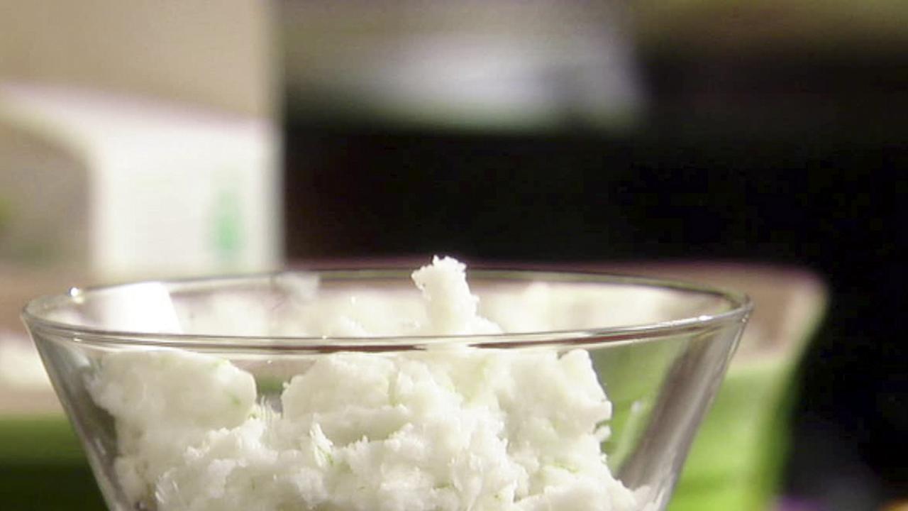 Coconut-Lime Granita