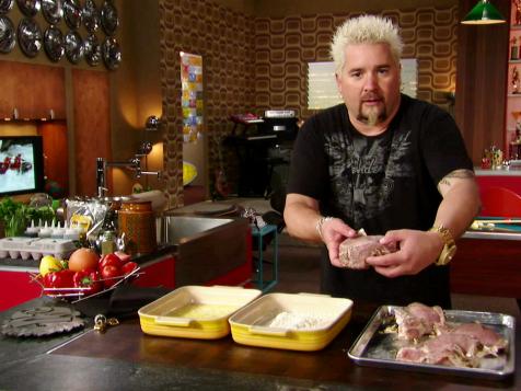 Guy's Stuffed Pork Chops