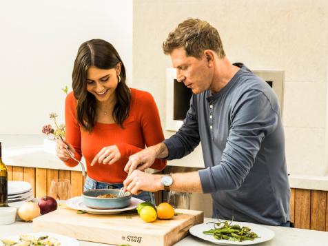 Bobby and Sophie Cook Dinner