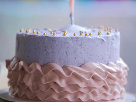 Tie-Dye Tutu Birthday Cake