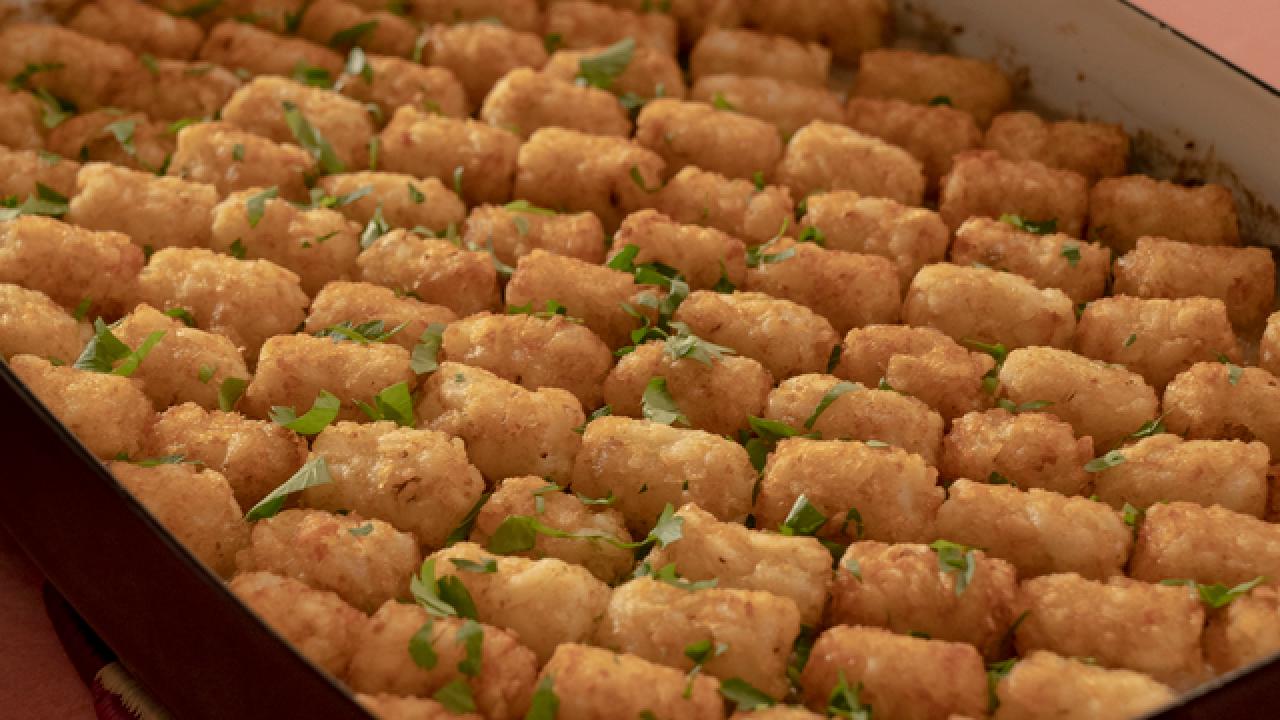Classic Beef Tot Hotdish