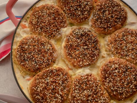 Everything Bagel Chicken and Biscuits