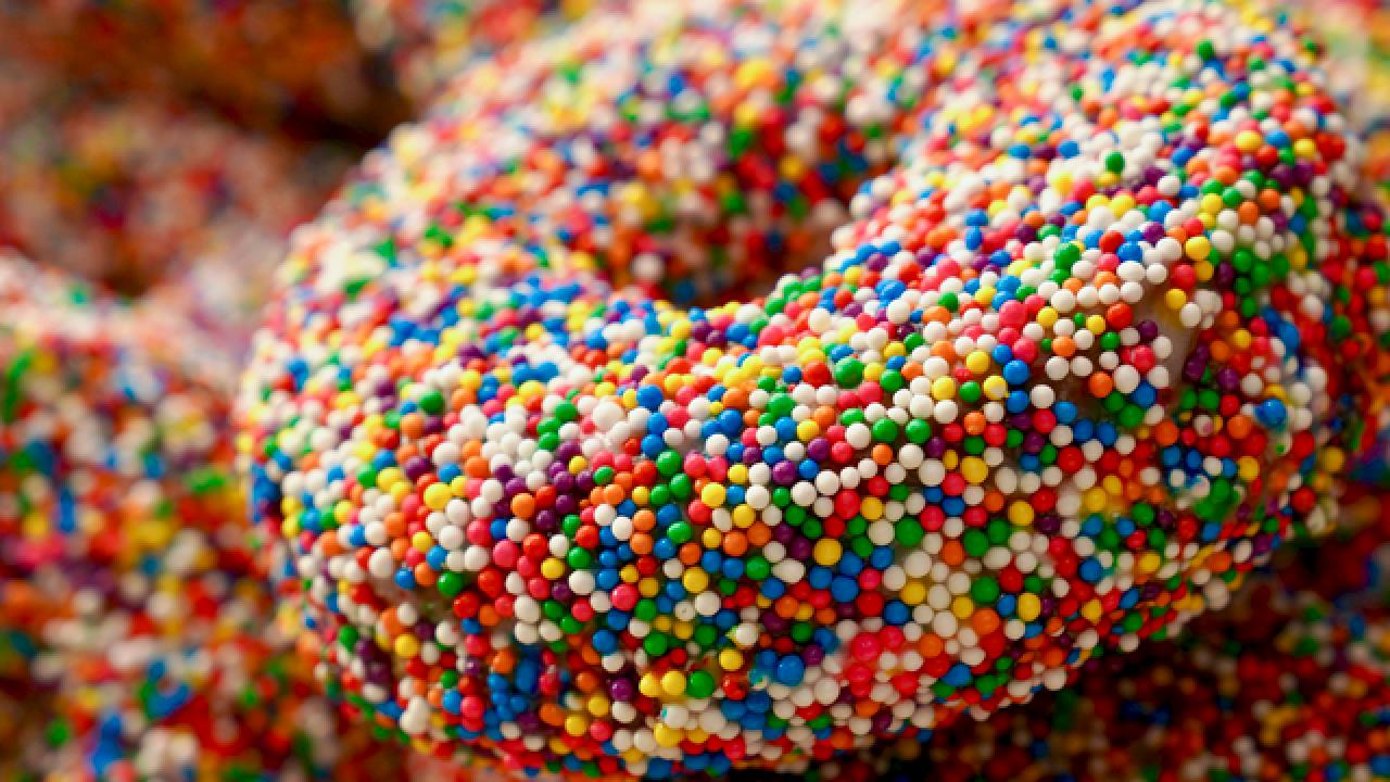 Sprinkle Cake Donuts