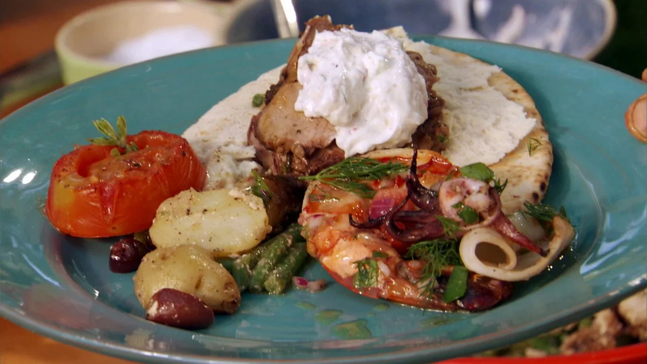 Bobby's Greek Rotisserie Lamb