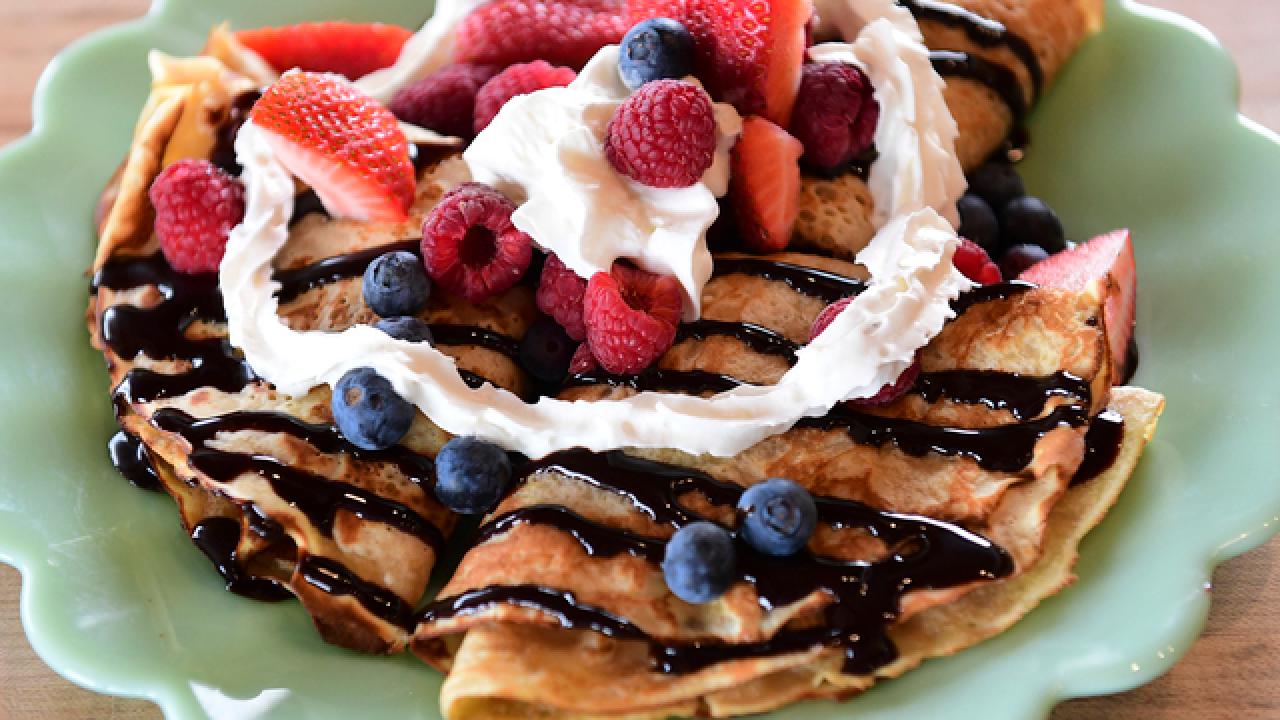 Pancake Mix Dessert Crepes