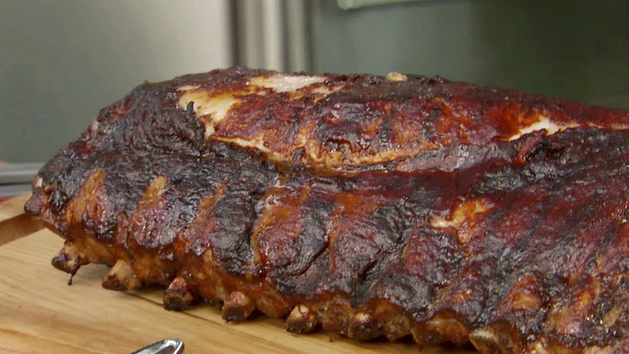 Bobby's Rubbed Rack of Pork