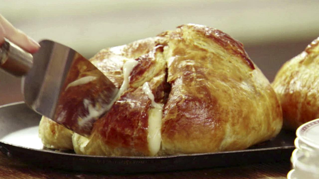 Brie and Onion Puff