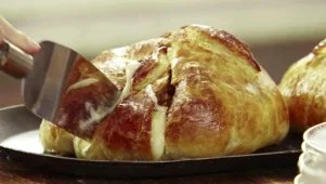 Brie and Onion Puff