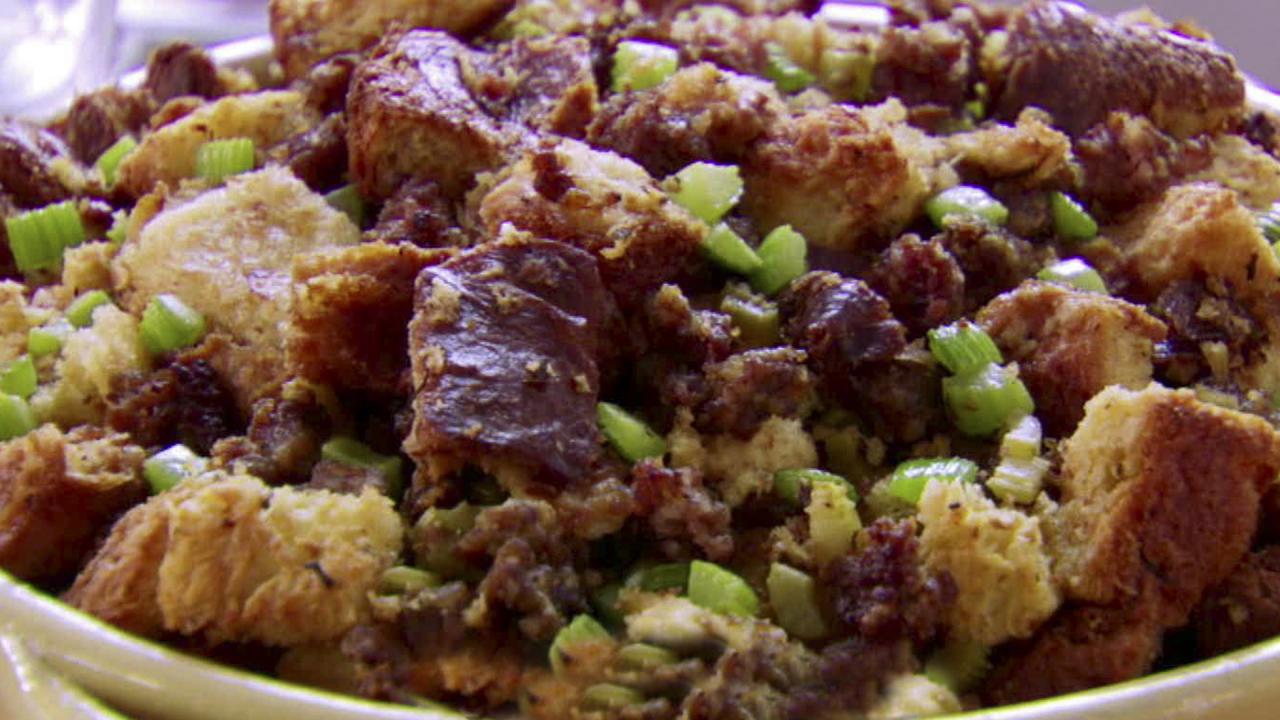 Sausage Brioche Dressing
