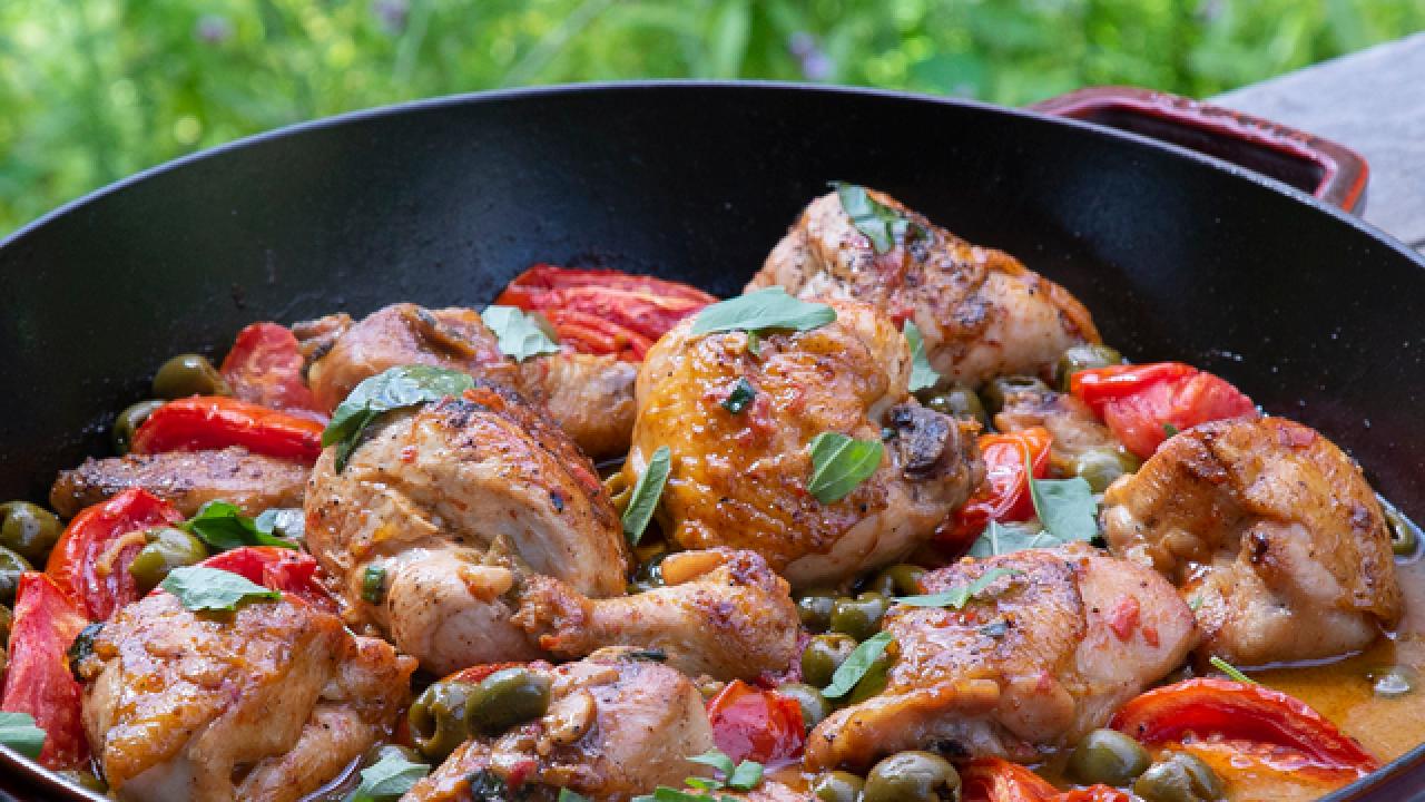 Tuscan Style Roasted Chicken