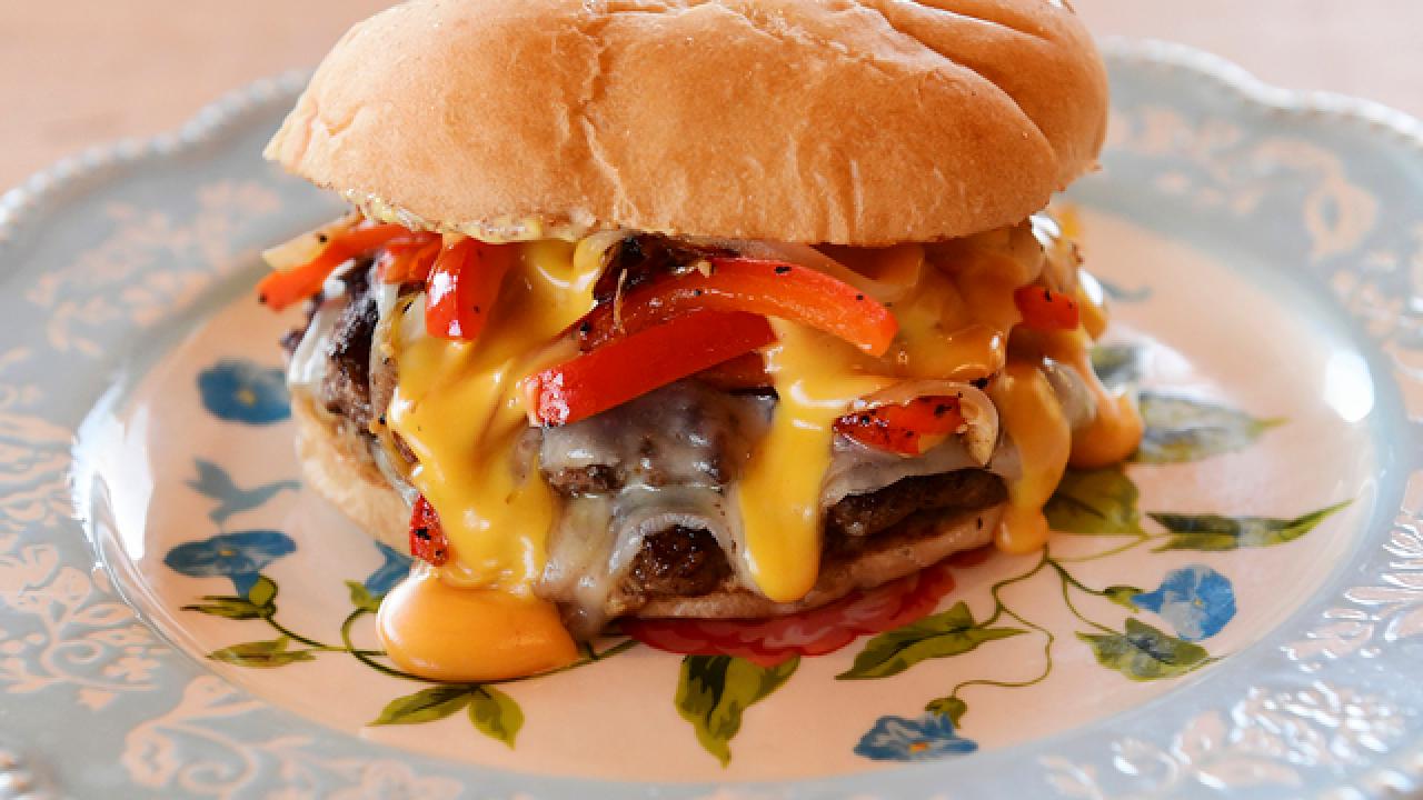 Cheesesteak Burger