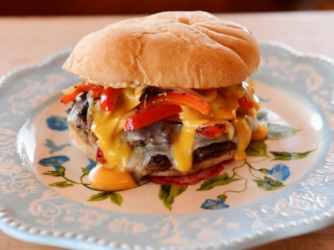 Cheesesteak Burger