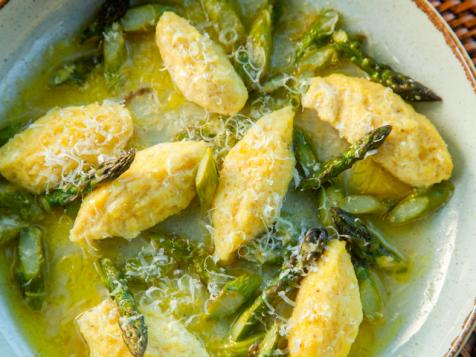 Ricotta Gnocchi with Delta Asparagus and Meyer Lemon