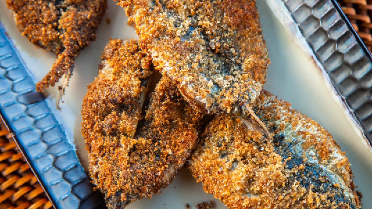 Pan-Fried Sardines