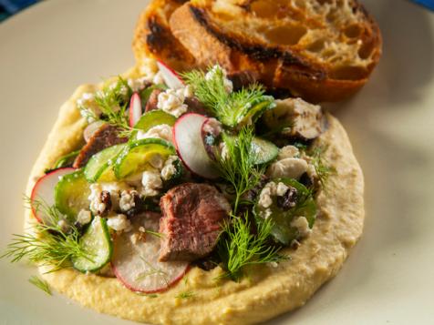 Roasted Lamb Loin Salad