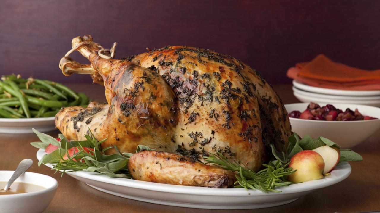 Brined Herb-Crusted Turkey