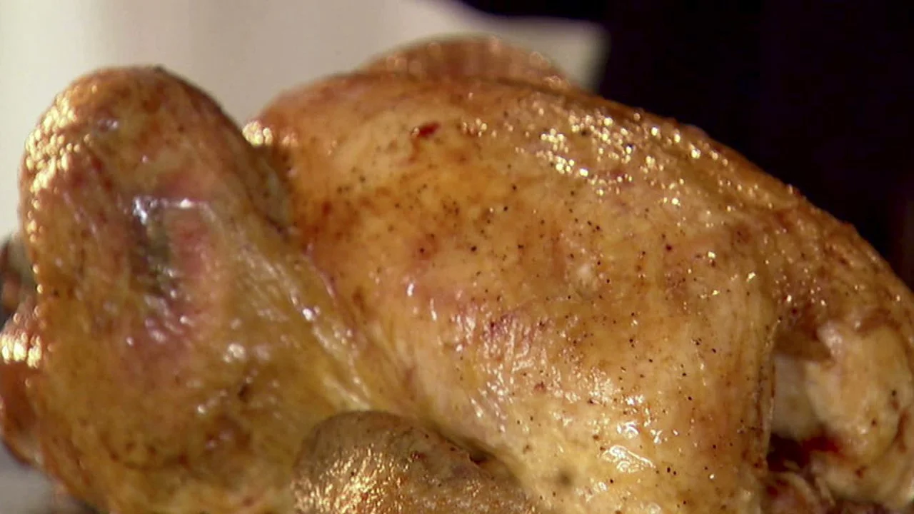 Perfect Garlic Roast Chicken