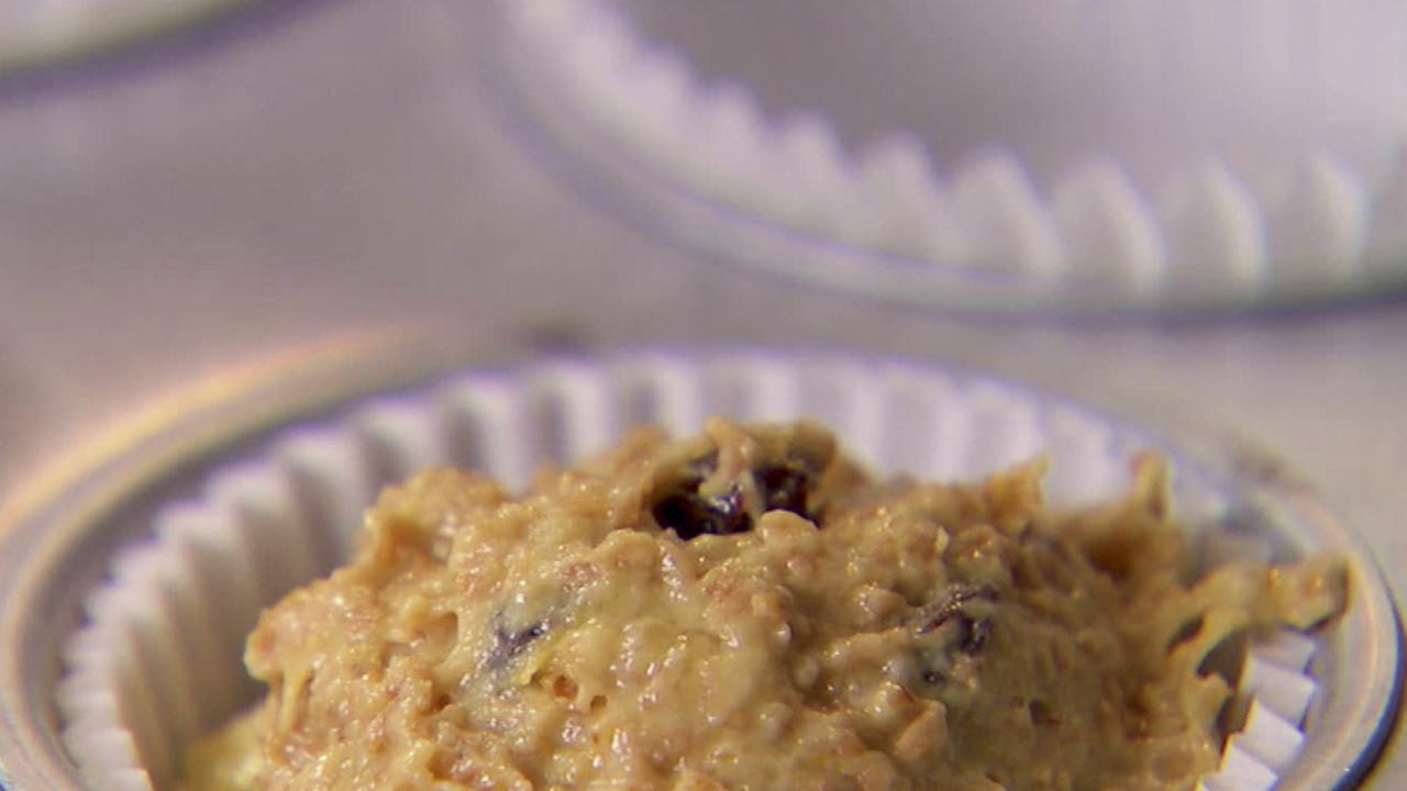 Chunky Banana Bran Muffins