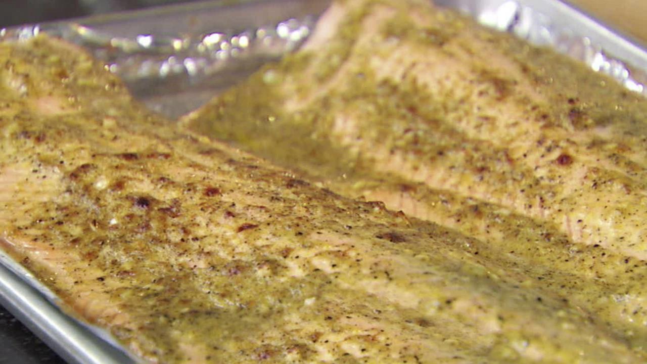 Roasted Marinated Salmon
