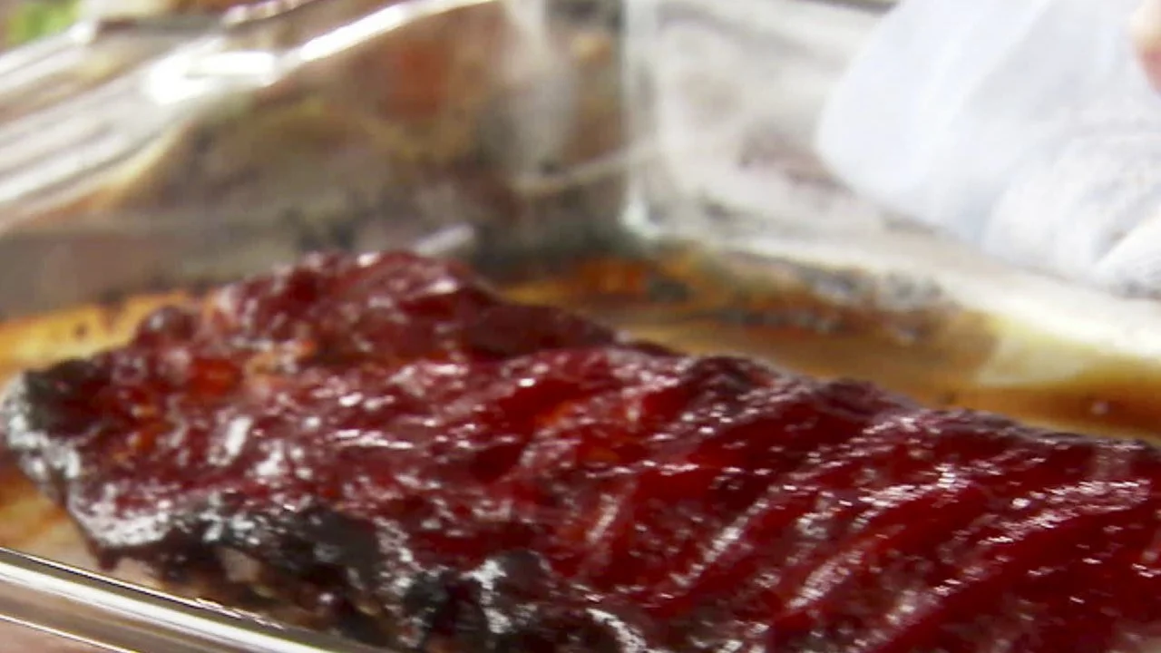 Chipotle-Plum BBQ Pork Ribs