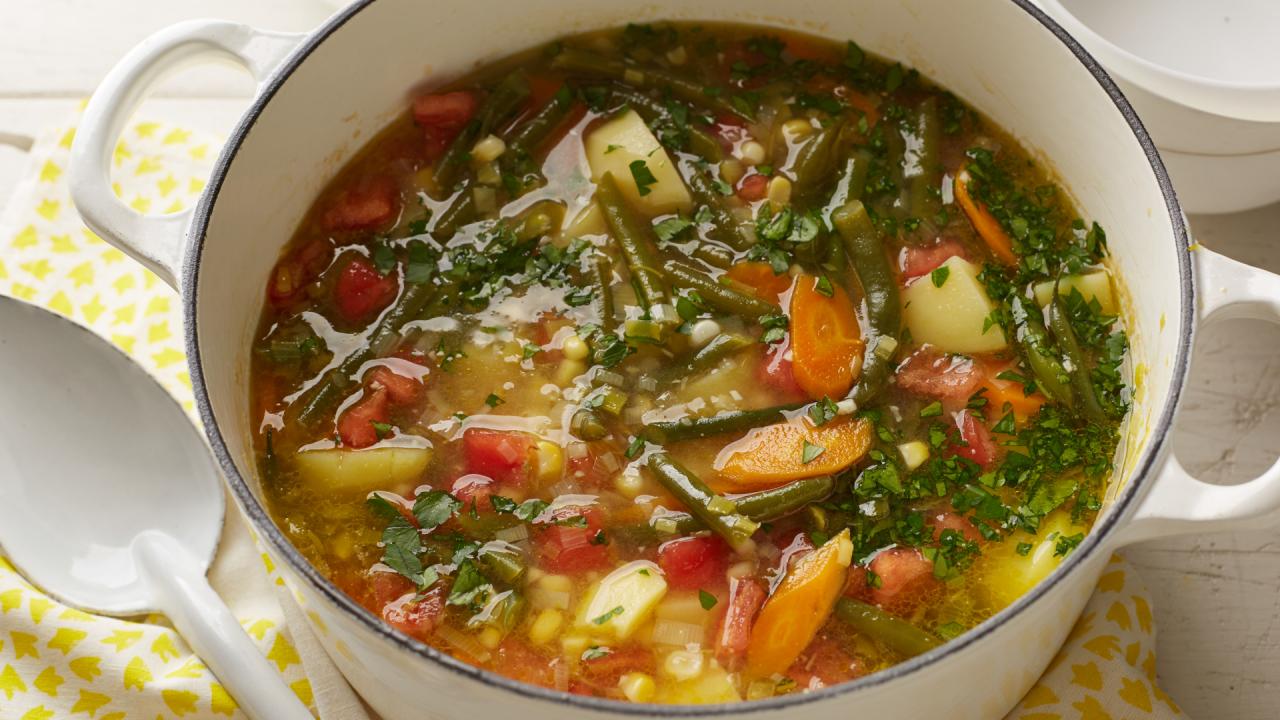 Garden Vegetable Soup Recipe