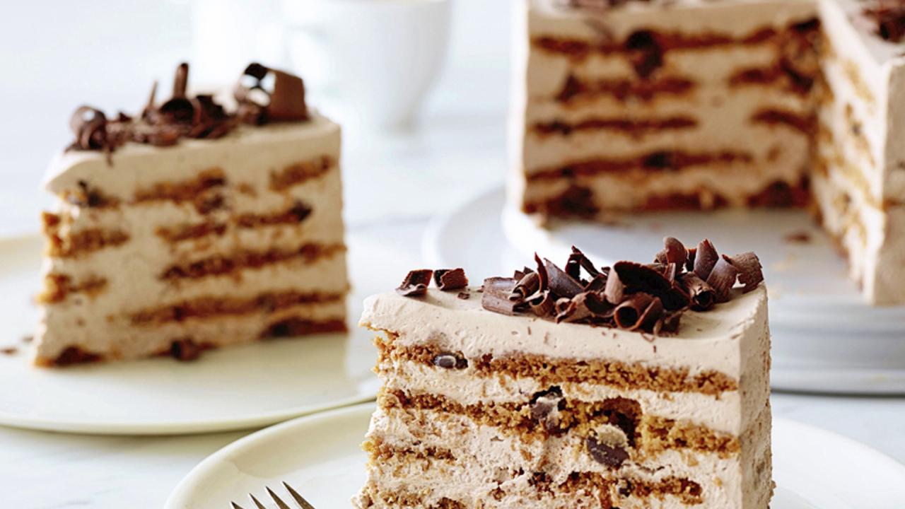 Mocha Chocolate Icebox Cake