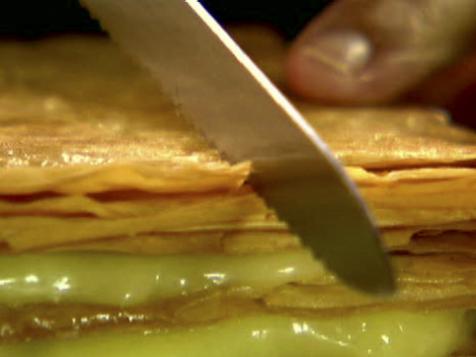Lemon Cream Fillo Napoleon