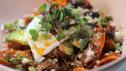Mom's Red Chile Chilaquiles