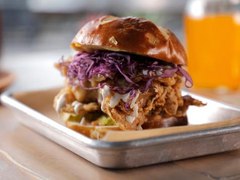 Grandma's Oyster Mushroom Po' Boy