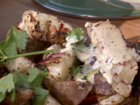 Bobby's Grilled Potato Wedges