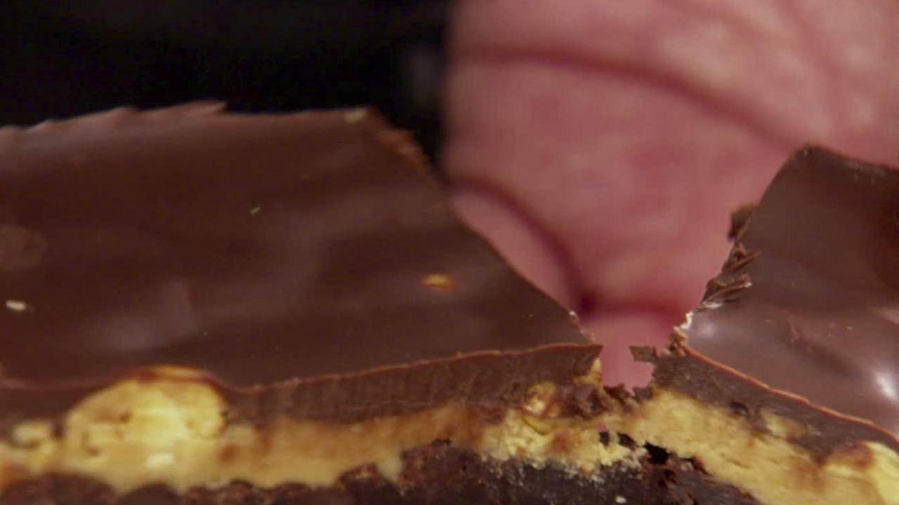 Fudgy Salty PB Brownies
