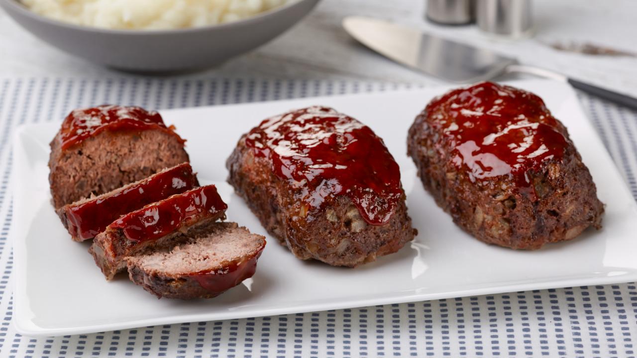 Ina's Individual Meatloaves