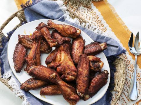 BBQ Smoked Turkey Wings