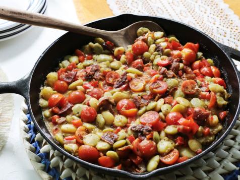 Skillet Lima Beans