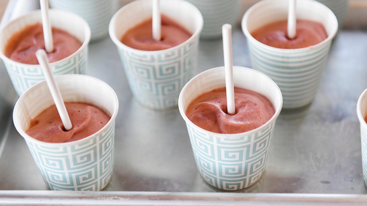 Strawberry Avocado Pops