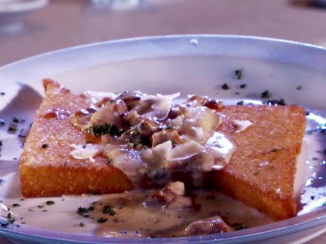 Crispy Polenta With Mushrooms