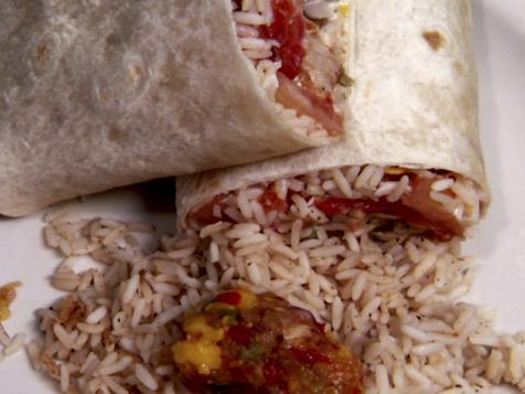 Honey Wasabi Tuna Burritos