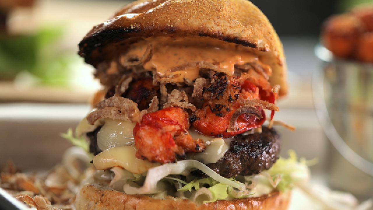 Surf 'n Turf Burger