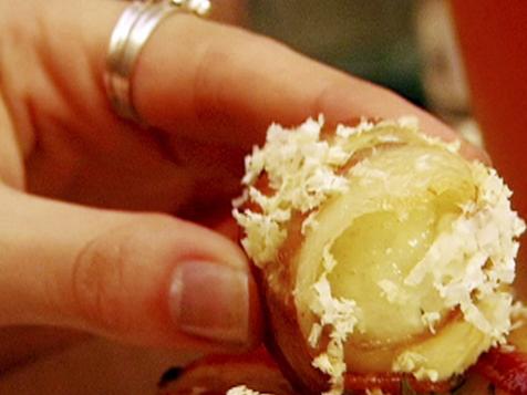 Bacon Wrapped Matzoh Balls